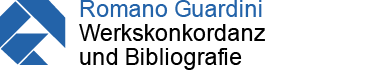 Romano Guardini Online Konkordanz